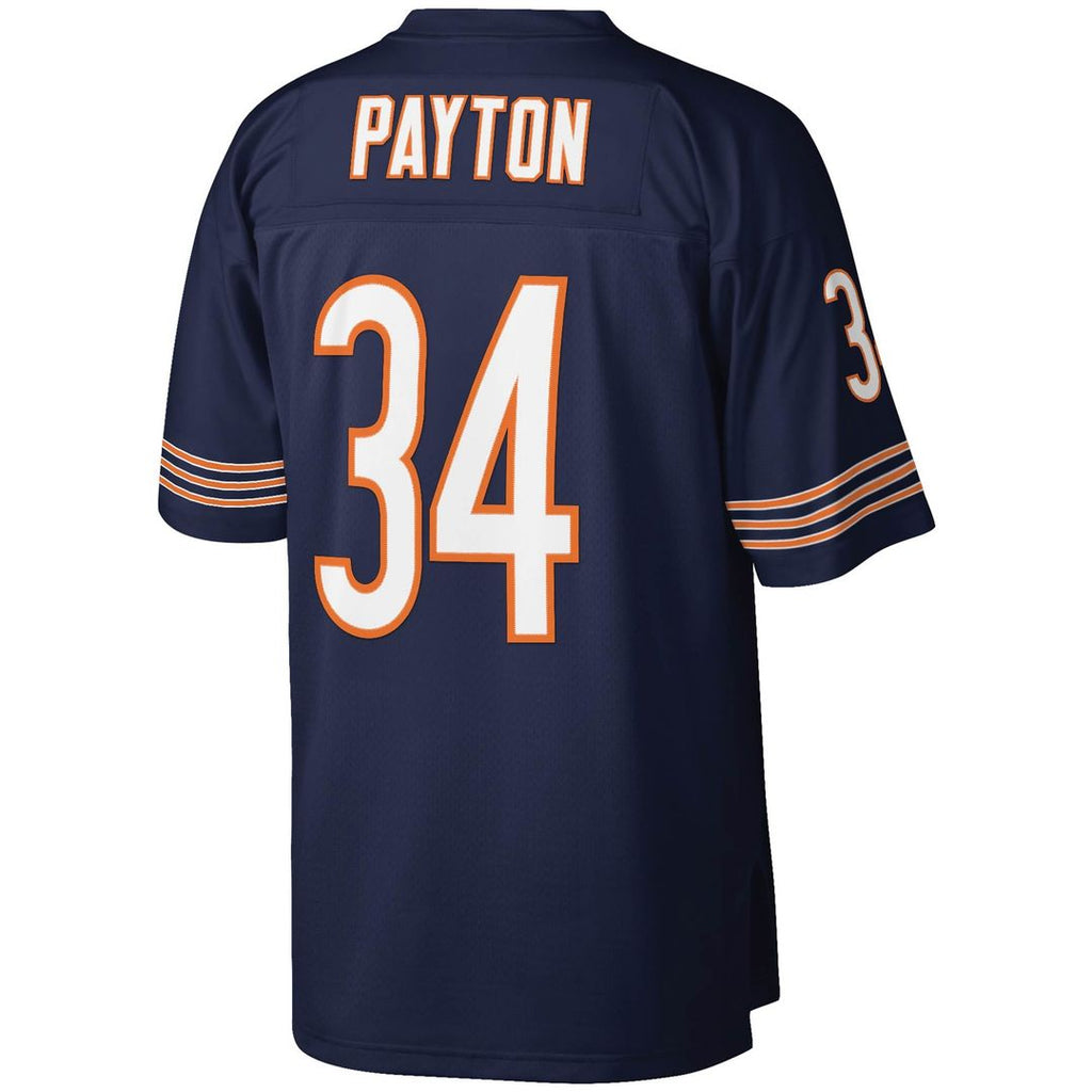 Men's Chicago Bears Walter Payton Navy Legacy Replica Jersey