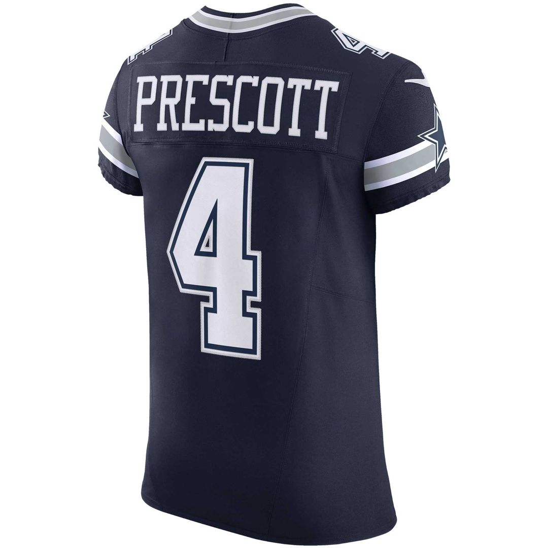Men's Dallas Cowboys Dak Prescott Navy Team Vapor F.U.S.E. Elite Jersey