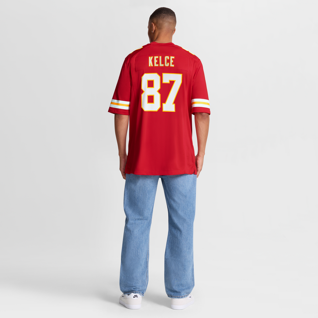 Men's Kansas City Chiefs Travis Kelce White Player