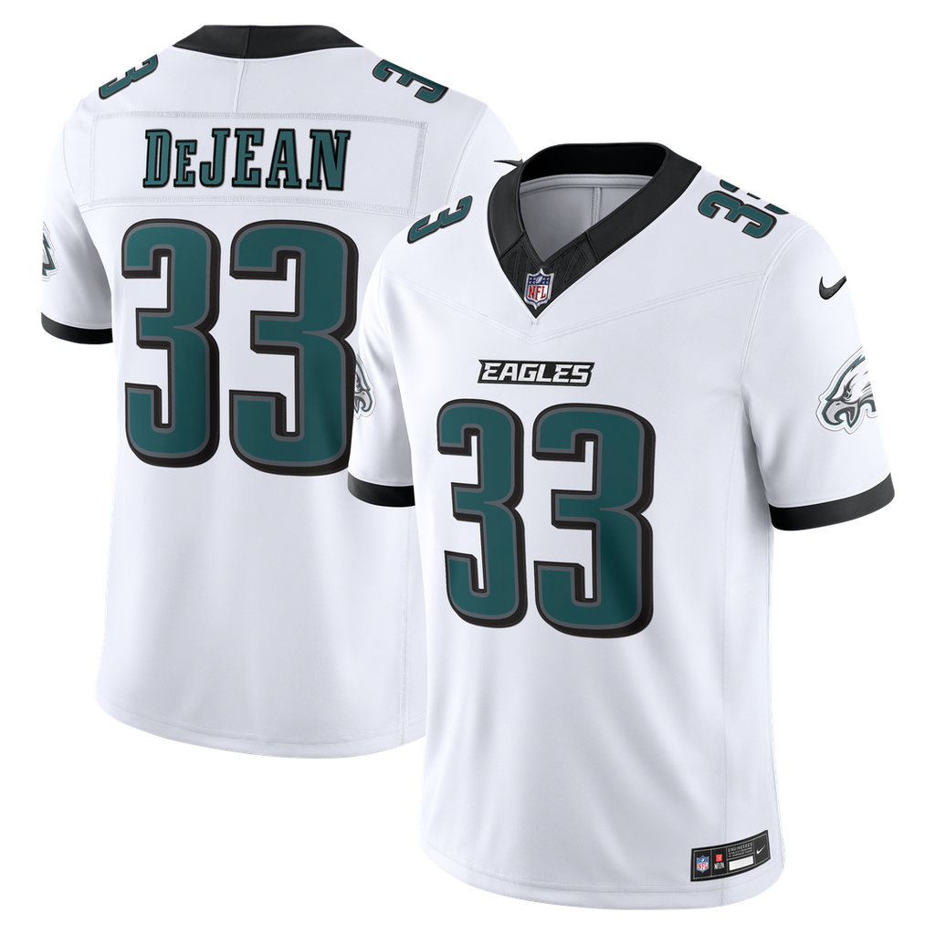 Men's Philadelphia Eagles Cooper DeJean Kelly Green Alternate Vapor F.U.S.E. Stitched