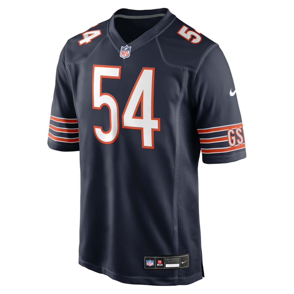 Men's Chicago Bears Brian Urlacher White Retired Player