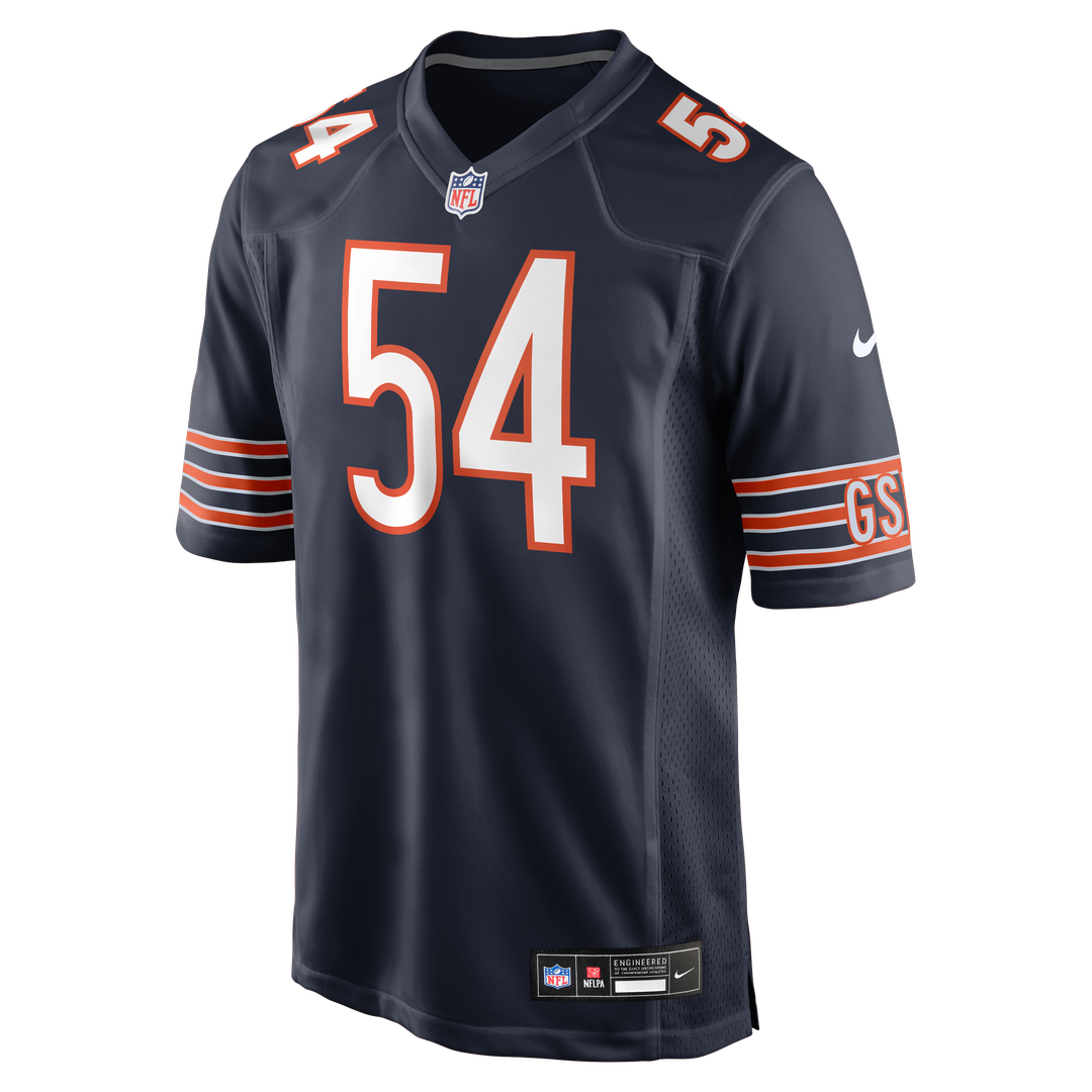 Men's Chicago Bears Brian Urlacher White Retired Player