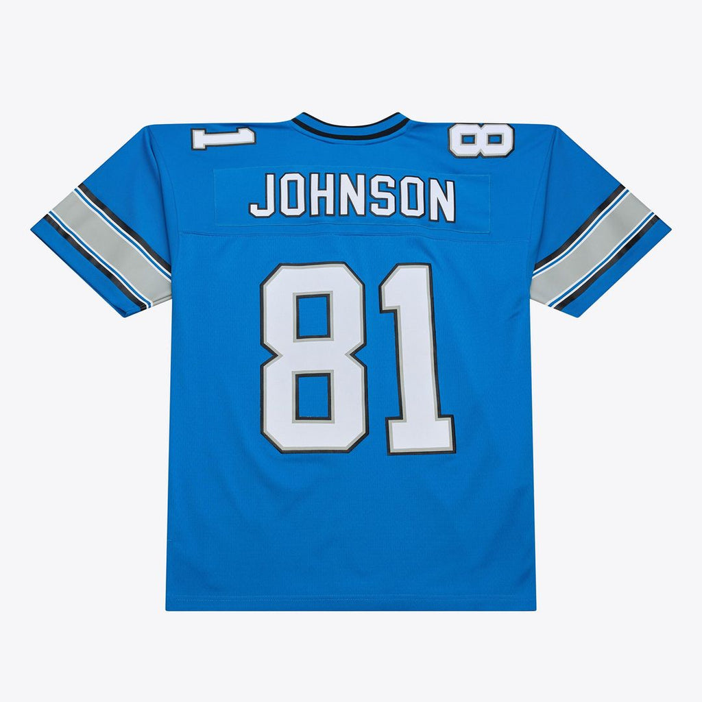 Men's Detroit Lions Calvin Johnson Blue 2007 Legacy Replica Jersey