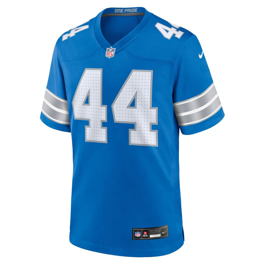 Men's Detroit Lions Malcolm Rodriguez Blue