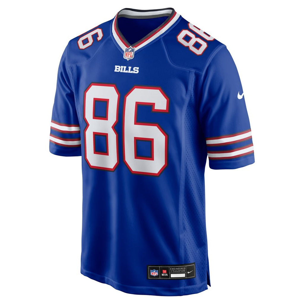 Men's Buffalo Bills Dalton Kincaid Gray Nickel City