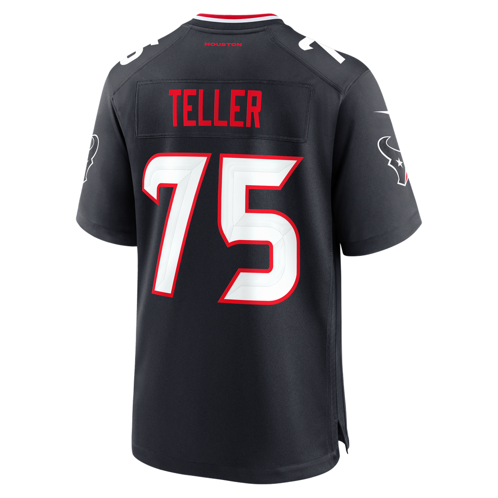 Men's Houston Texans Wyatt Teller Navy Team