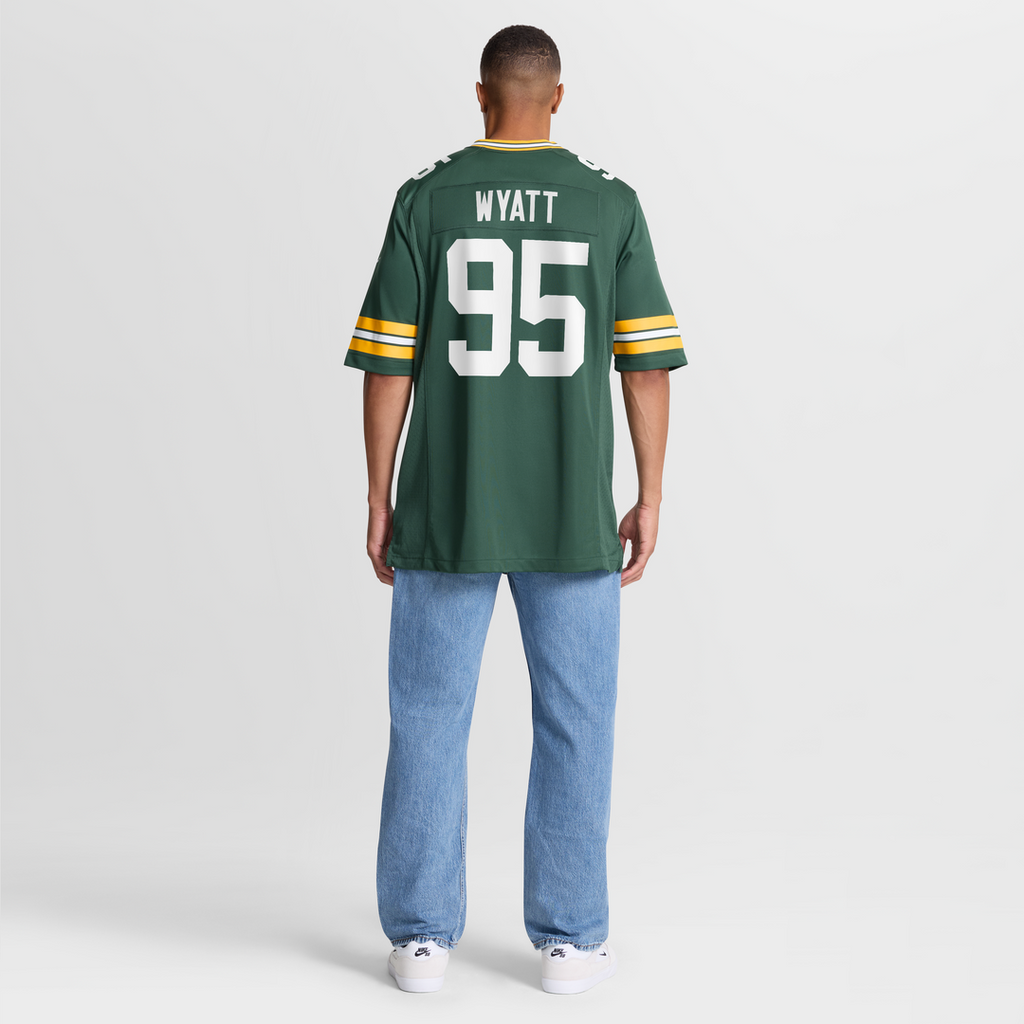 Men's Green Bay Packers Devonte Wyatt Green Player Jersey