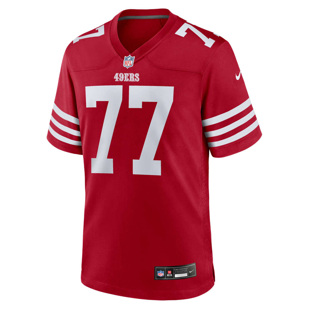 Men's San Francisco 49ers Dominick Puni Scarlet Team