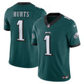Men's Philadelphia Eagles Jalen Hurts Green Vapor F.U.S.E.