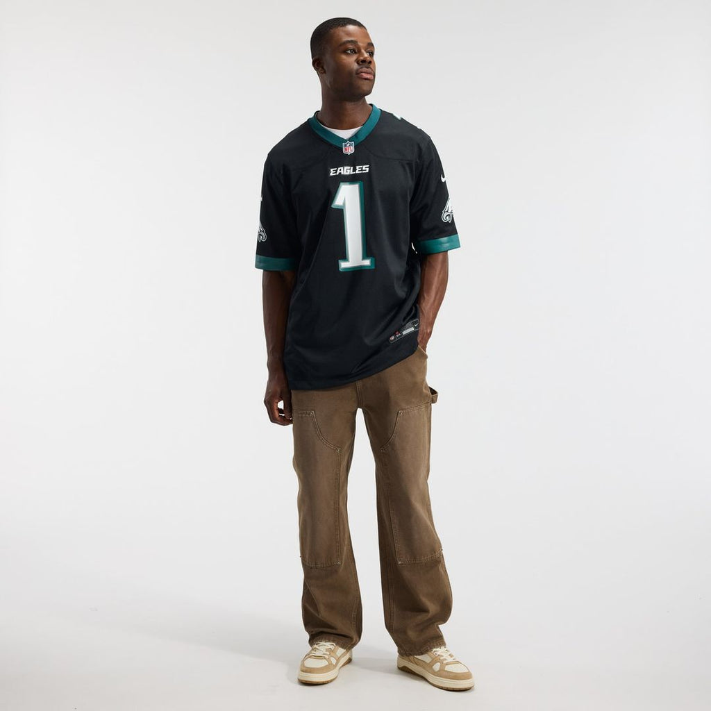 Men's Philadelphia Eagles Jalen Hurts Black Alternate