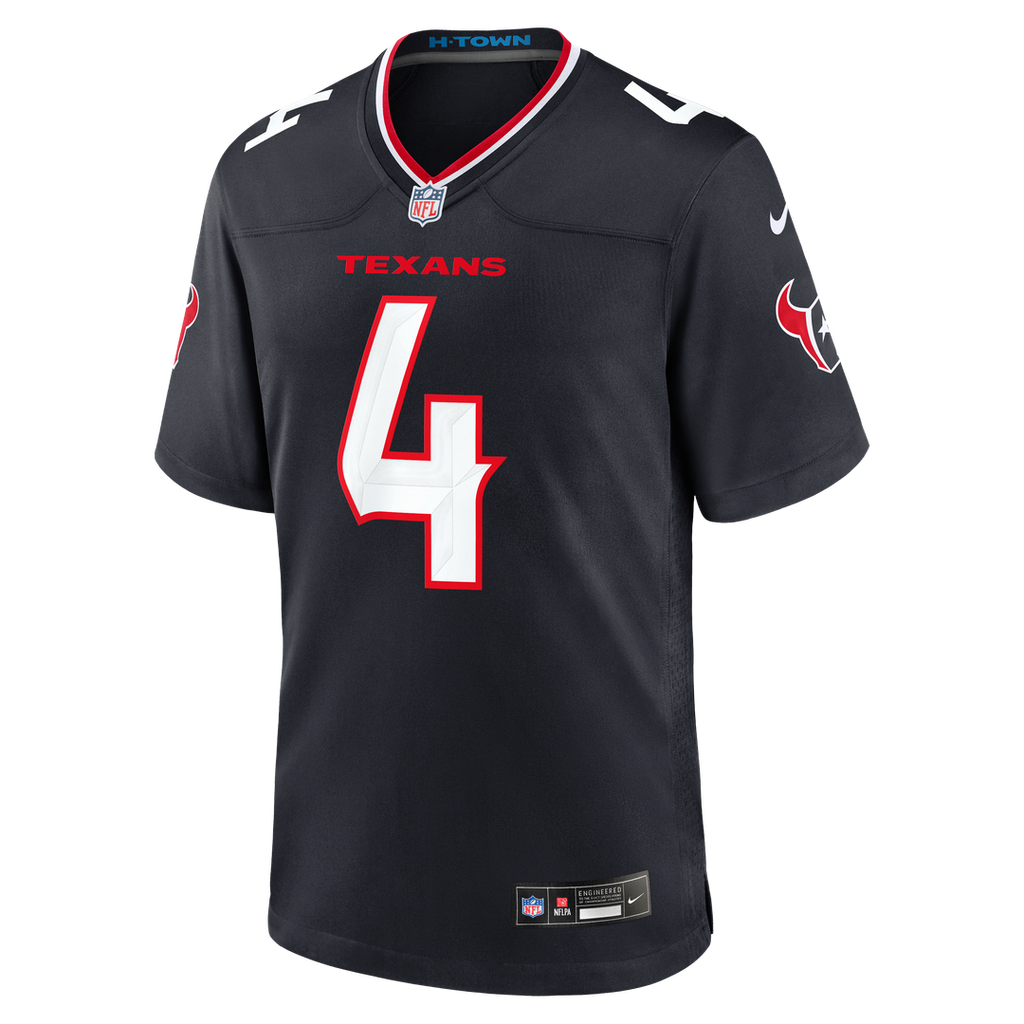 Men's Houston Texans Woody Marks Navy Team