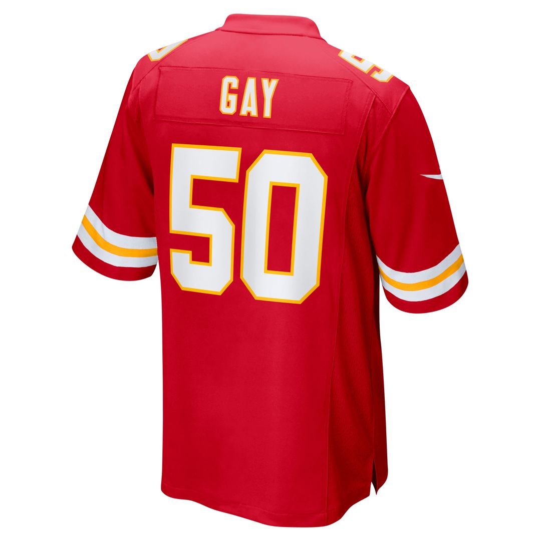 Men's Kansas City Chiefs Willie Gay Red