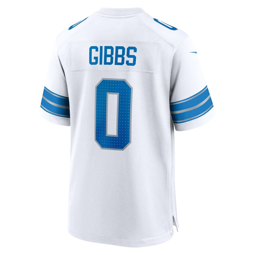 Men's Detroit Lions Jahmyr Gibbs Blue Game Player Jersey