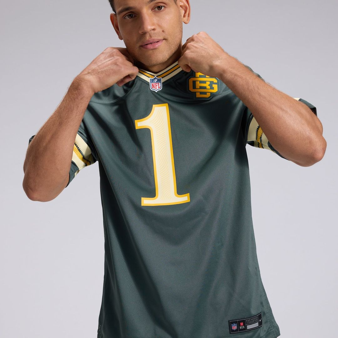 Men's Green Bay Packers Micah Parsons Green 2026 Rivalries Collection Jersey