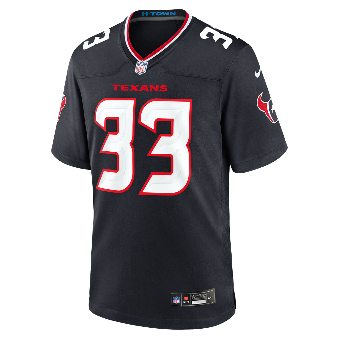 Men's Houston Texans Dare Ogunbowale Navy Team