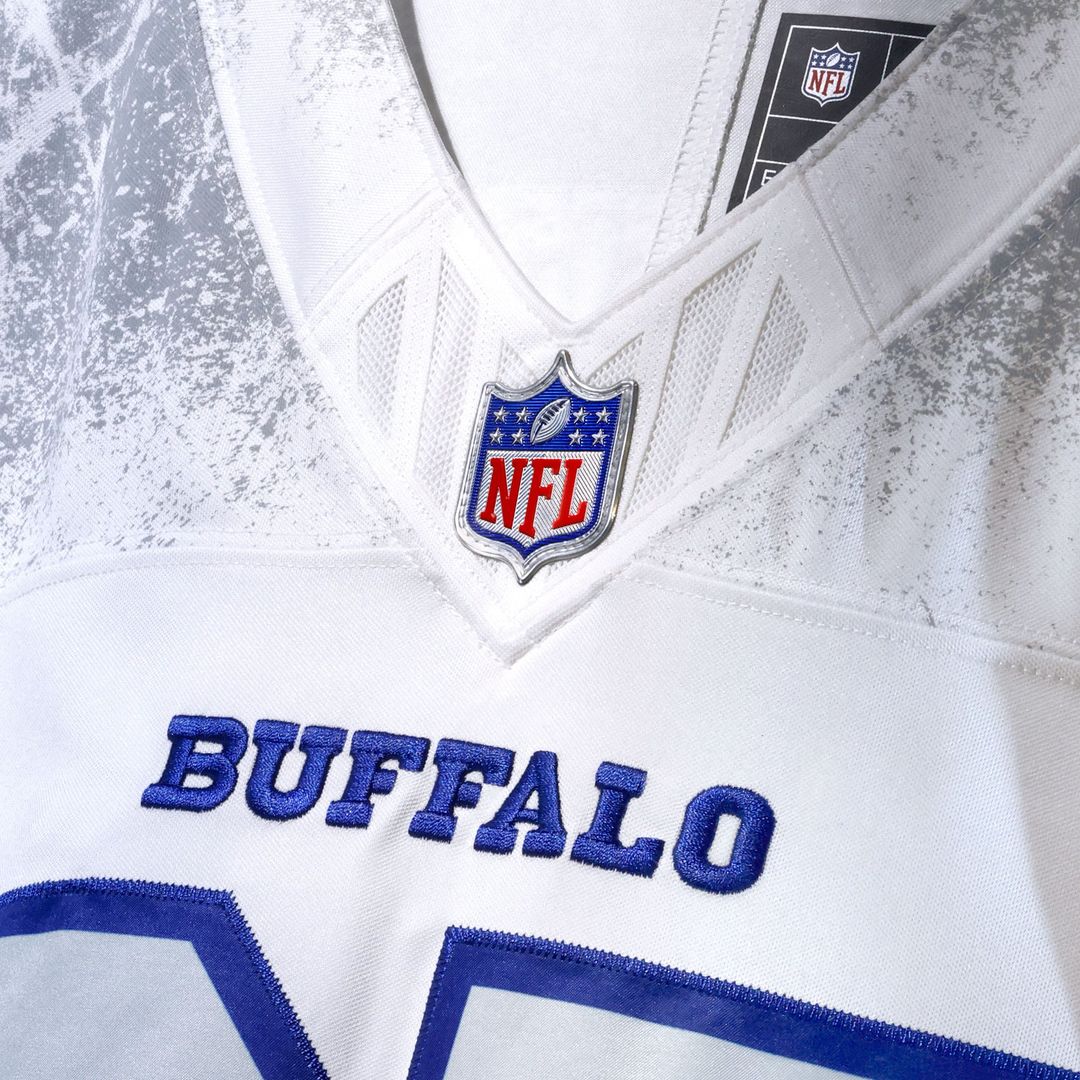 Men's Buffalo Bills Dalton Kincaid White Rivalries Collection Stitched