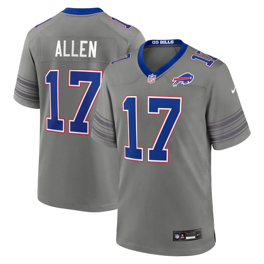 Men's Buffalo Bills Josh Allen Red Alternate