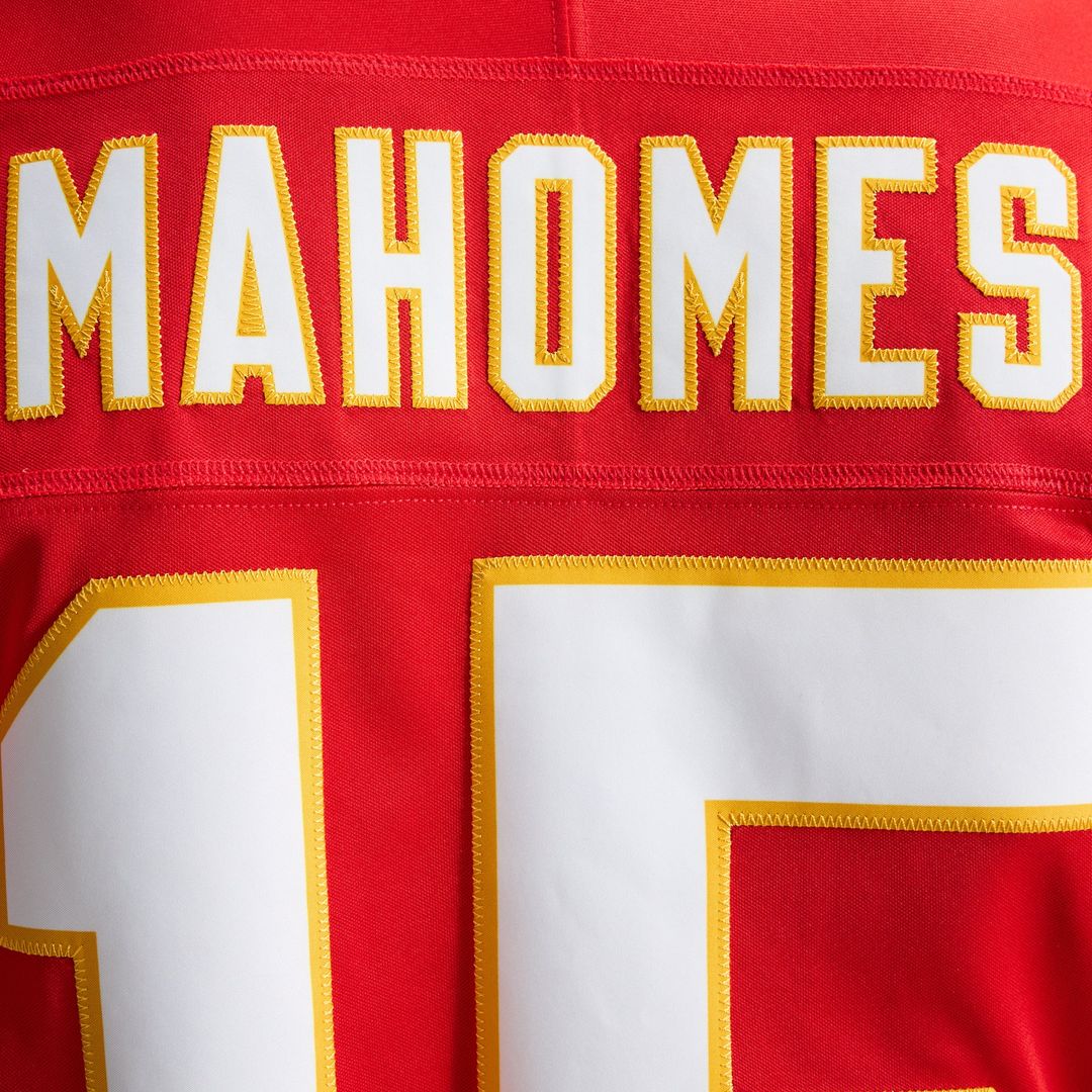 Men's Kansas City Chiefs Patrick Mahomes White Vapor F.U.S.E. Stitched