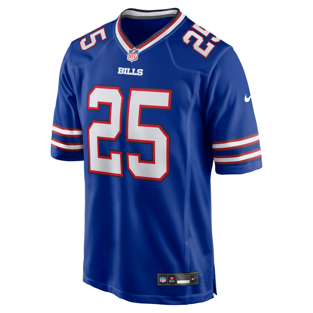 Men's Buffalo Bills Ty Johnson Royal Team