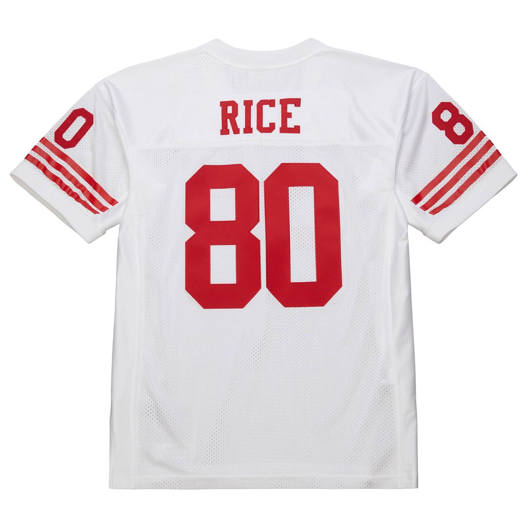 Men's San Francisco 49ers 1994 Jerry Rice White Authentic Throwback Retired Player Jersey