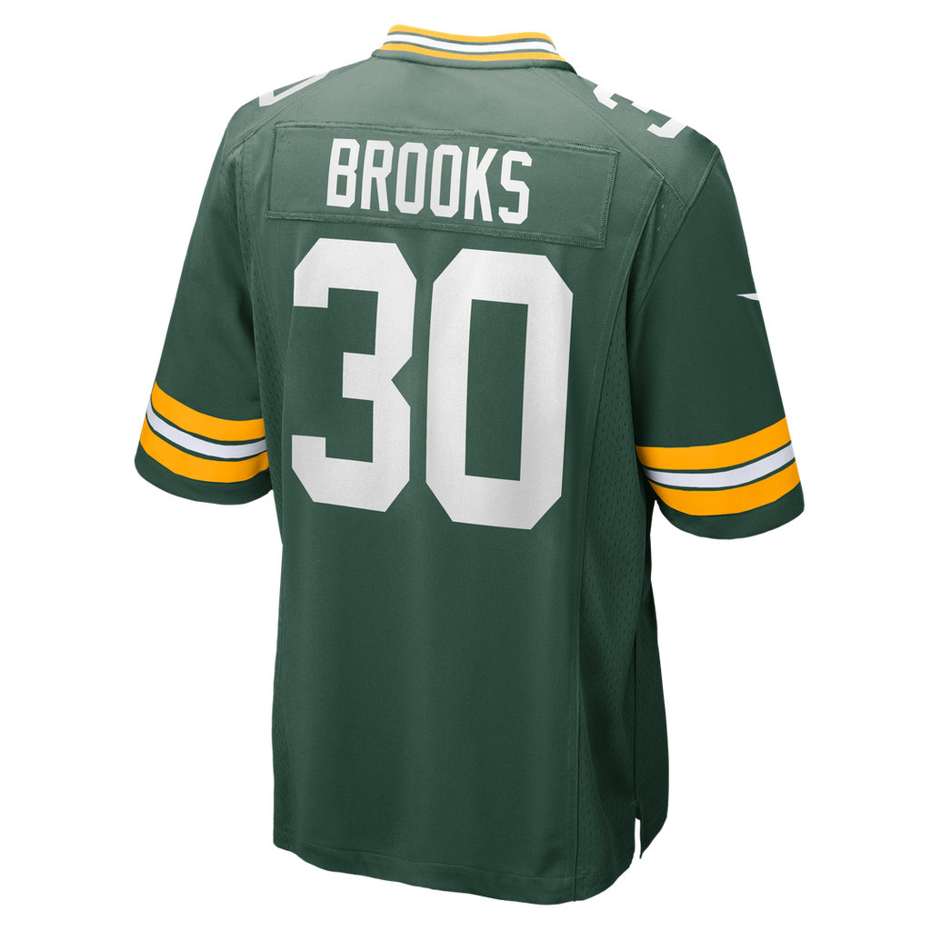 Men's Green Bay Packers Chris Brooks Green Team Jersey