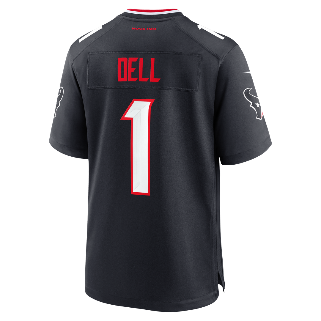 Men's Houston Texans Tank Dell Navy Team