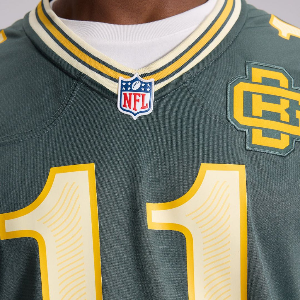 Men's Green Bay Packers Jayden Reed Green 2026 Rivalries Collection Jersey