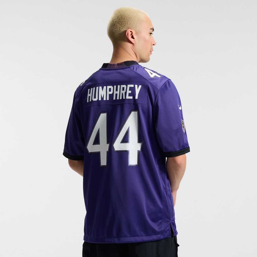 Men's Baltimore Ravens Marlon Humphrey Purple Team
