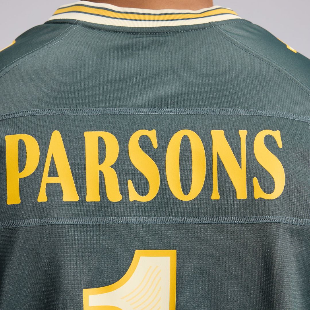 Men's Green Bay Packers Micah Parsons Green 2026 Rivalries Collection Jersey