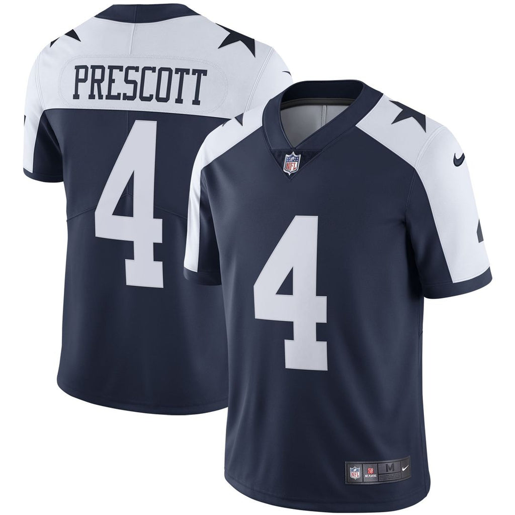 Men's Dallas Cowboys Dak Prescott White Vapor Limited Player Jersey