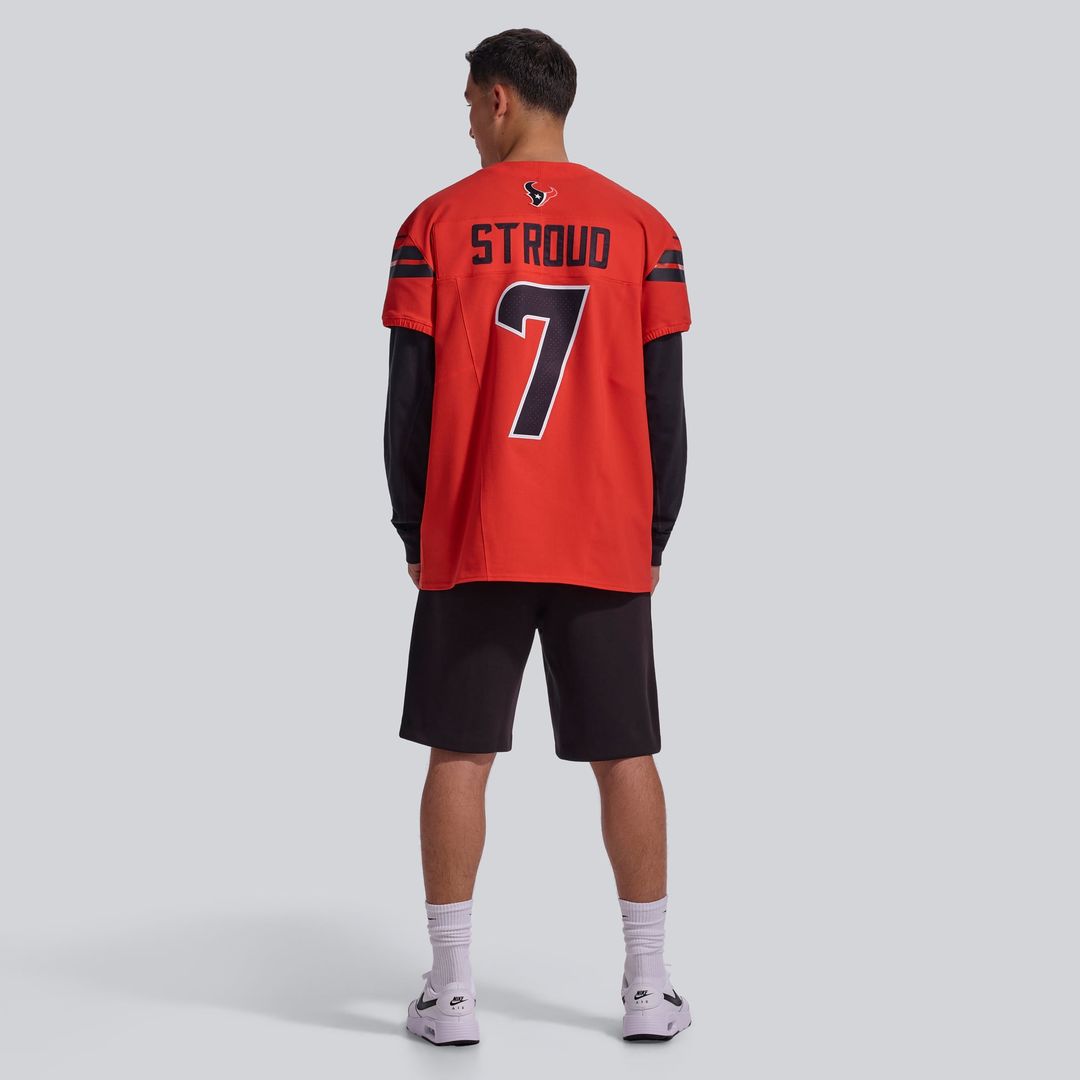 Men's Houston Texans C.J. Stroud Red Alternate Vapor F.U.S.E. Elite Jersey