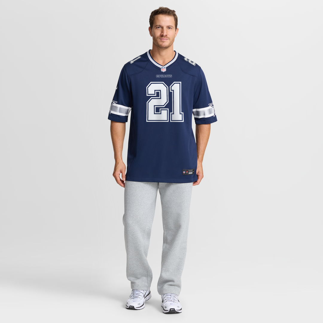 Men's Dallas Cowboys Deion Sanders Navy Team Retired Player