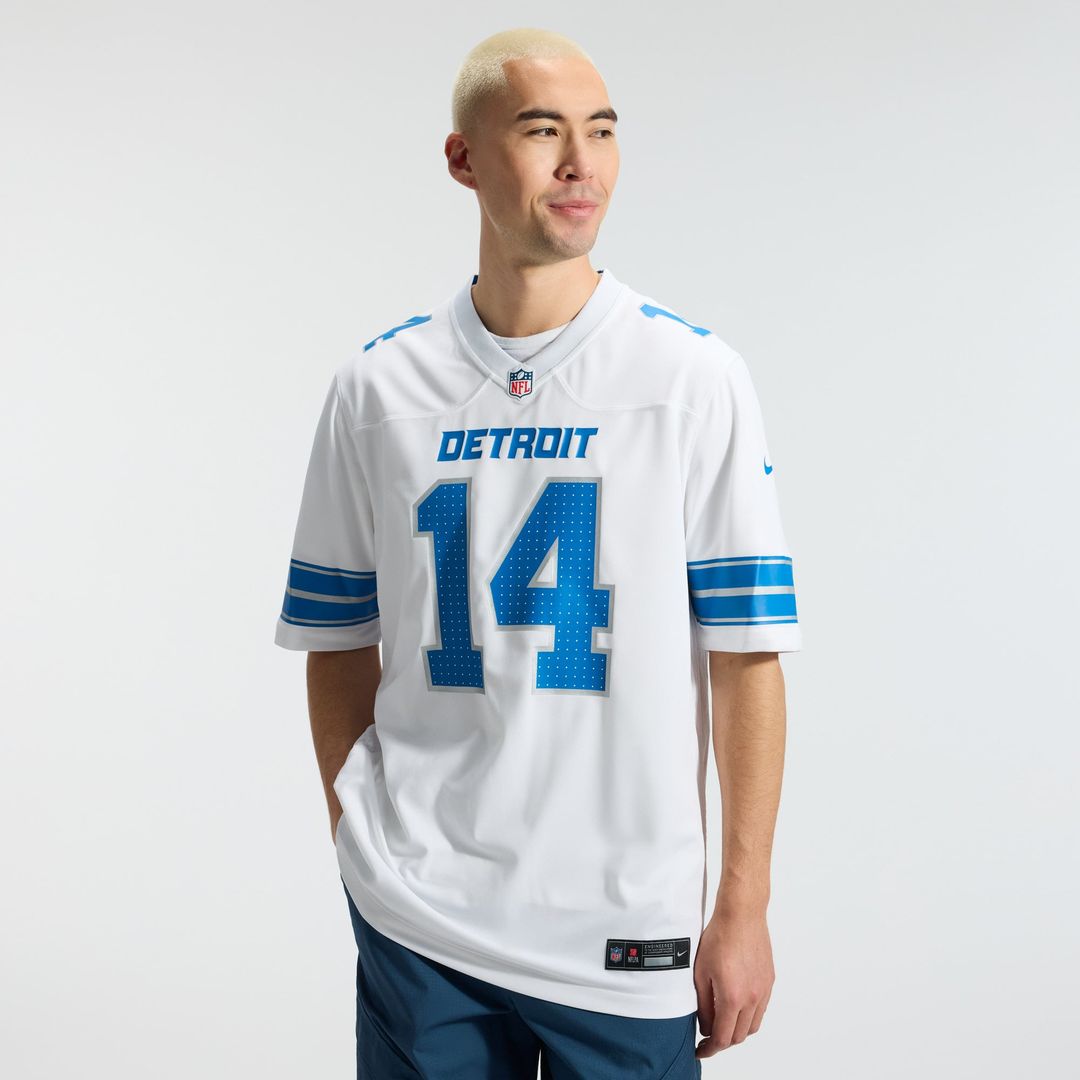 Men's Detroit Lions Amon-Ra St. Brown Blue