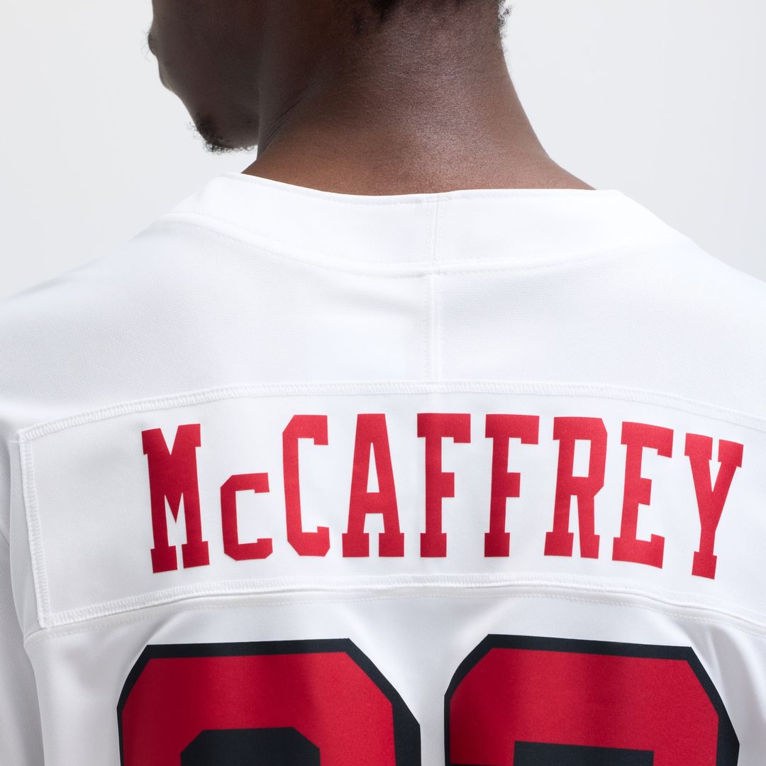 Men's San Francisco 49ers Christian McCaffrey Scarlet Vapor F.U.S.E.