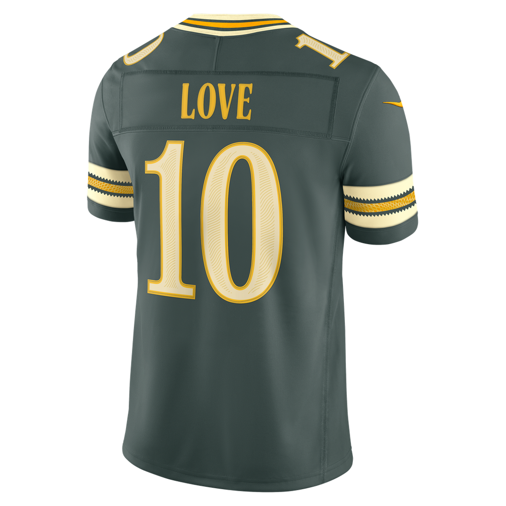 Men's Green Bay Packers Love Green 2026 Rivalries Collection Stitched Jersey