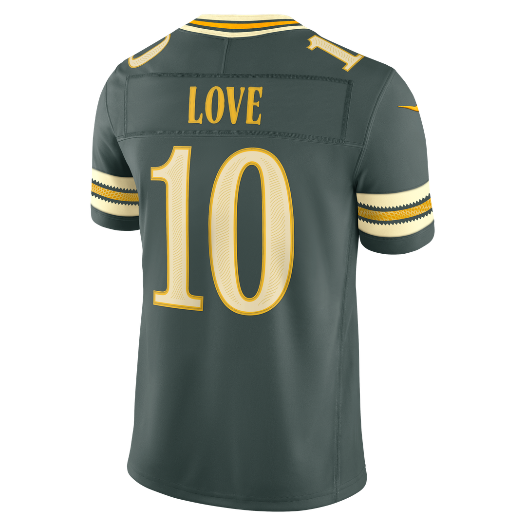 Men's Green Bay Packers Love Green 2026 Rivalries Collection Stitched Jersey