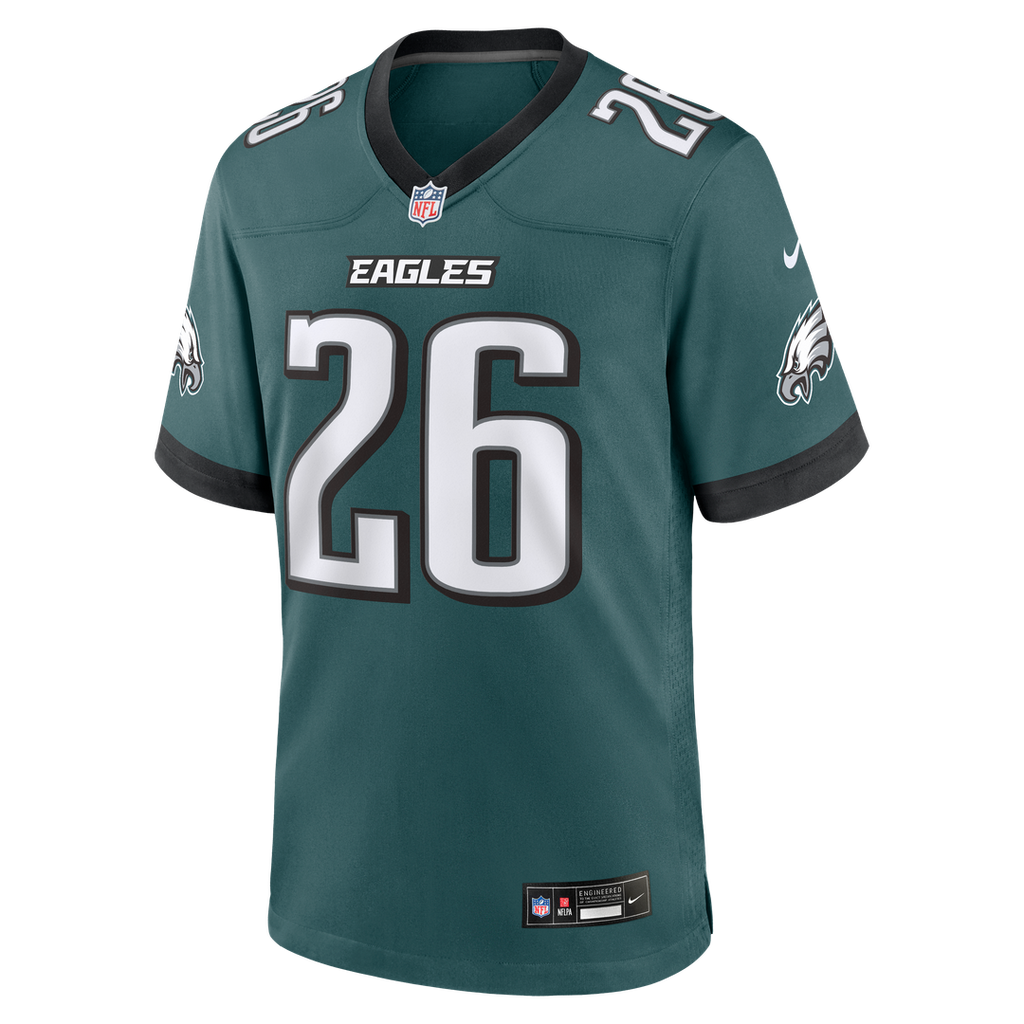 Men's Philadelphia Eagles Saquon Barkley Black Alternate