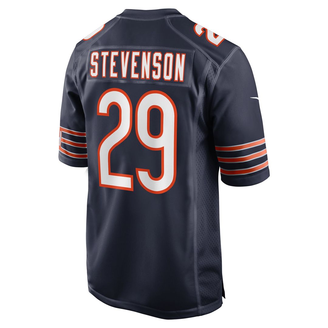 Men's Chicago Bears Tyrique Stevenson Navy