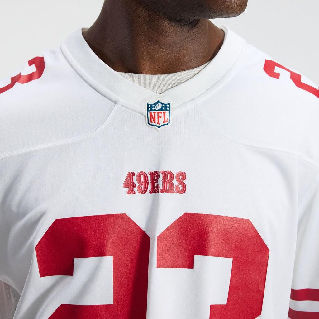 Men's San Francisco 49ers Christian McCaffrey Scarlet Game Player Jersey
