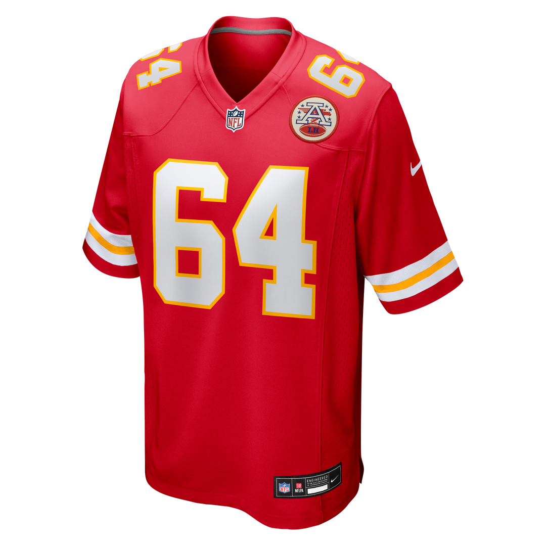 Men's Kansas City Chiefs Wanya Morris Red