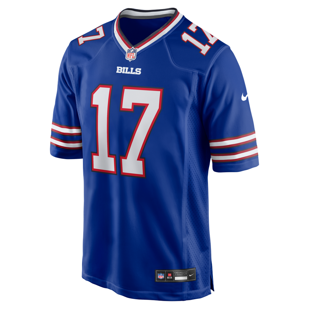 Men's Buffalo Bills Josh Allen Red Alternate Game Player Jersey