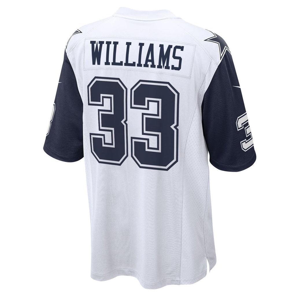 Men's Dallas Cowboys Javonte Williams White Alternate