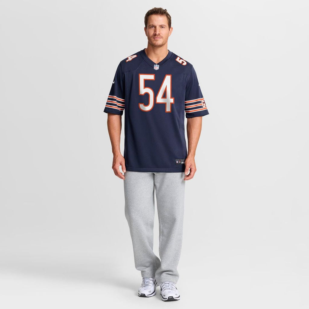 Men's Chicago Bears Logan Jones Navy Team