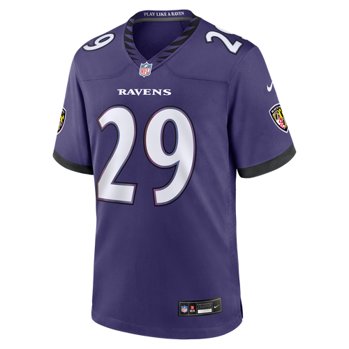 Men's Baltimore Ravens Chandler Rivers Purple Team