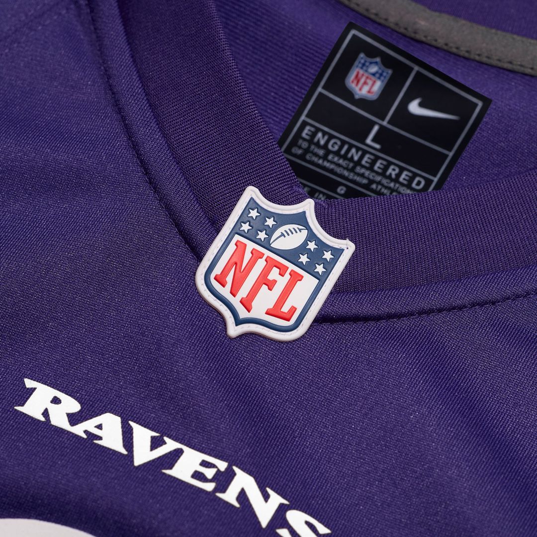 Men's Baltimore Ravens Nick Moore Purple