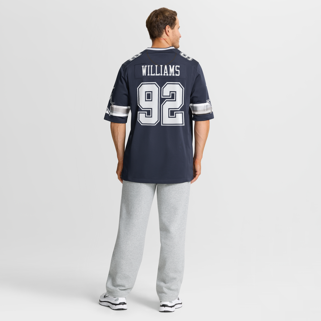 Men's Dallas Cowboys Quinnen Williams Navy Team