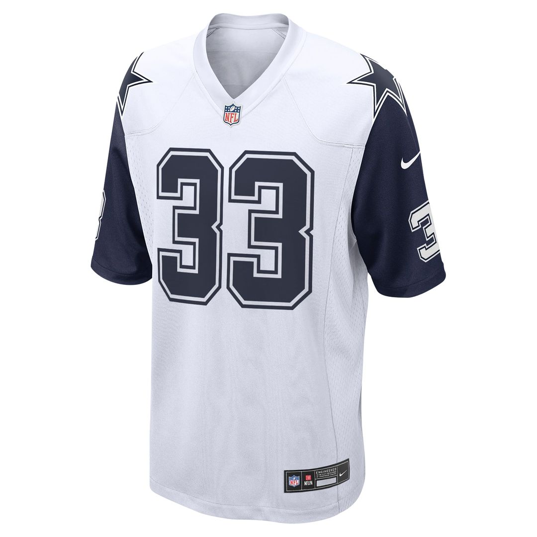 Men's Dallas Cowboys Javonte Williams White Alternate