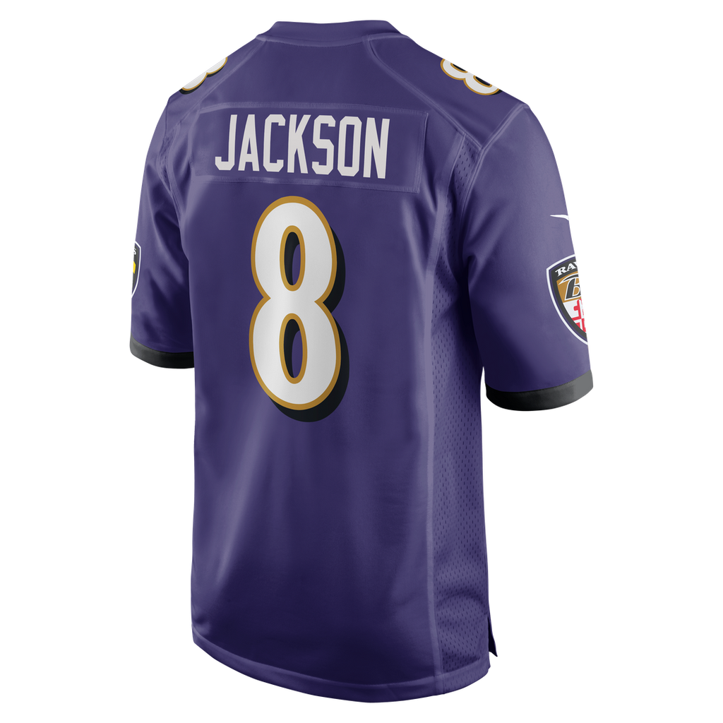 Men's Baltimore Ravens Lamar Jackson Purple