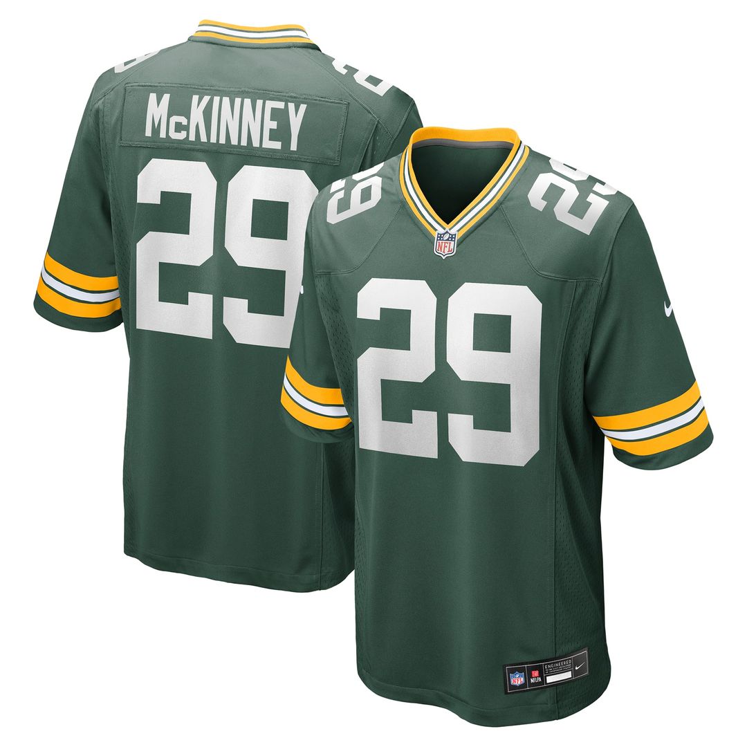 Men's Green Bay Packers Xavier McKinney Green Team Jersey