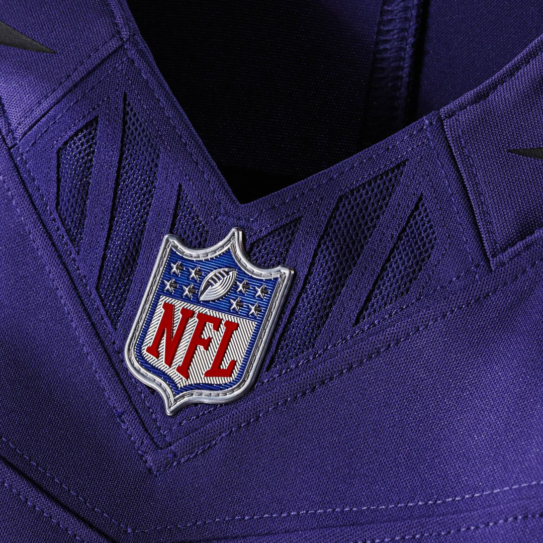 Men's Baltimore Ravens Zay Flowers Purple Team Vapor F.U.S.E. Stitched